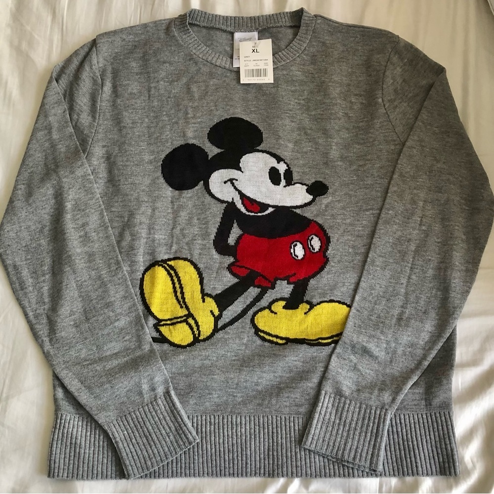 NWT Classic Mickey - Disney brand SZ XL sweater